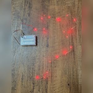 FREE W BUNDLE 34" red string lights